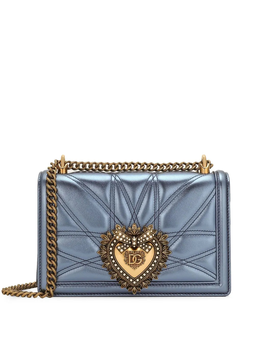 Dolce Gabbana Medium Devotion Shoulder Bag