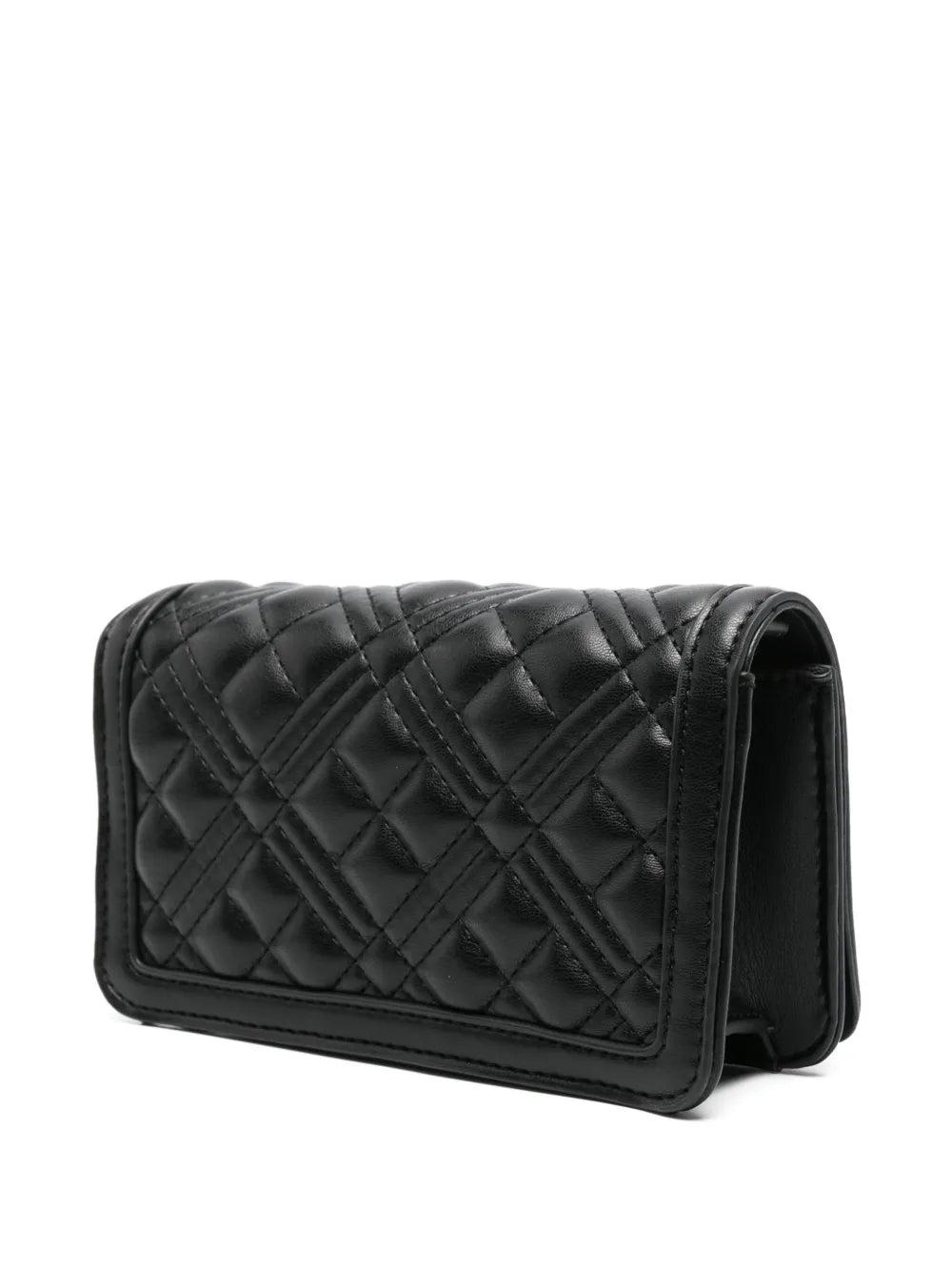 Love Moschino Logo Plaque Shoulder Bag