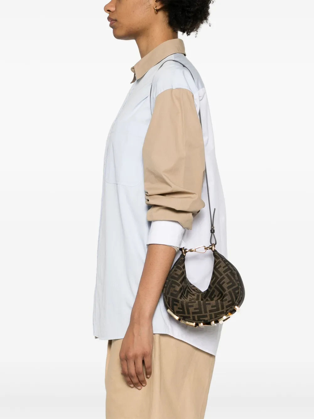 Fendi Mini Fendigraphy Shoulder Bag