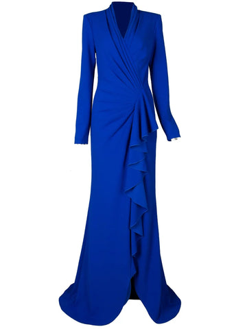Tadashi Shoji Markum Draped Gown