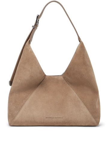 Brunello Cucinelli Bc Duo Suede Tote Bag