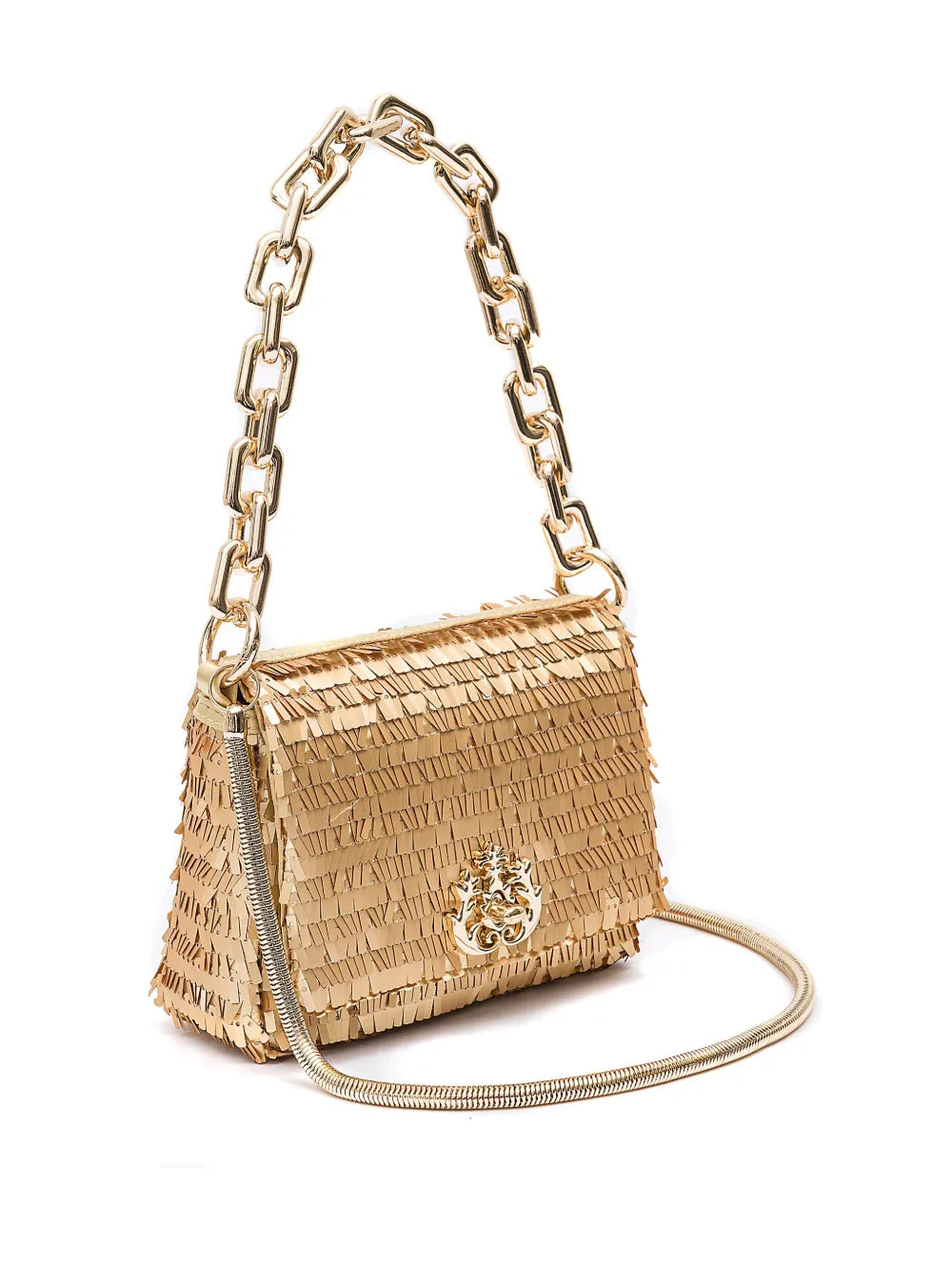 Isla Logo Plaque Shoulder Bag