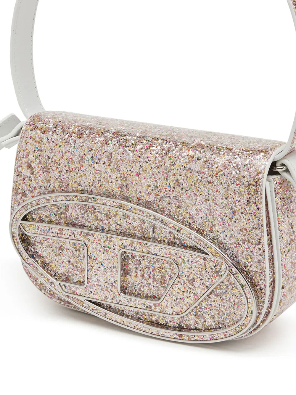 Diesel 1Dr Glitter Embellishment Shoulder Bag