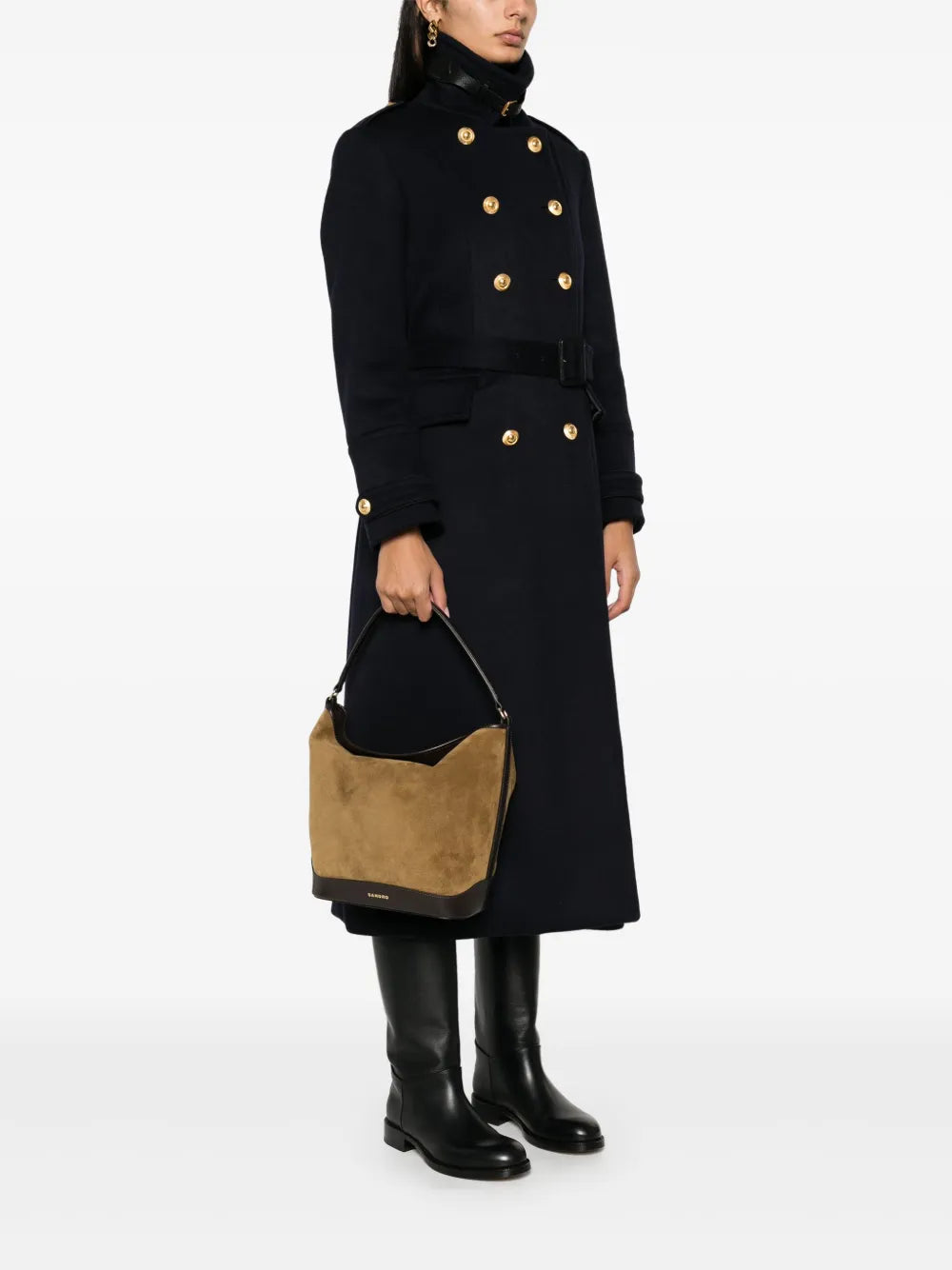 Sandro Tangoso Bucket Bag