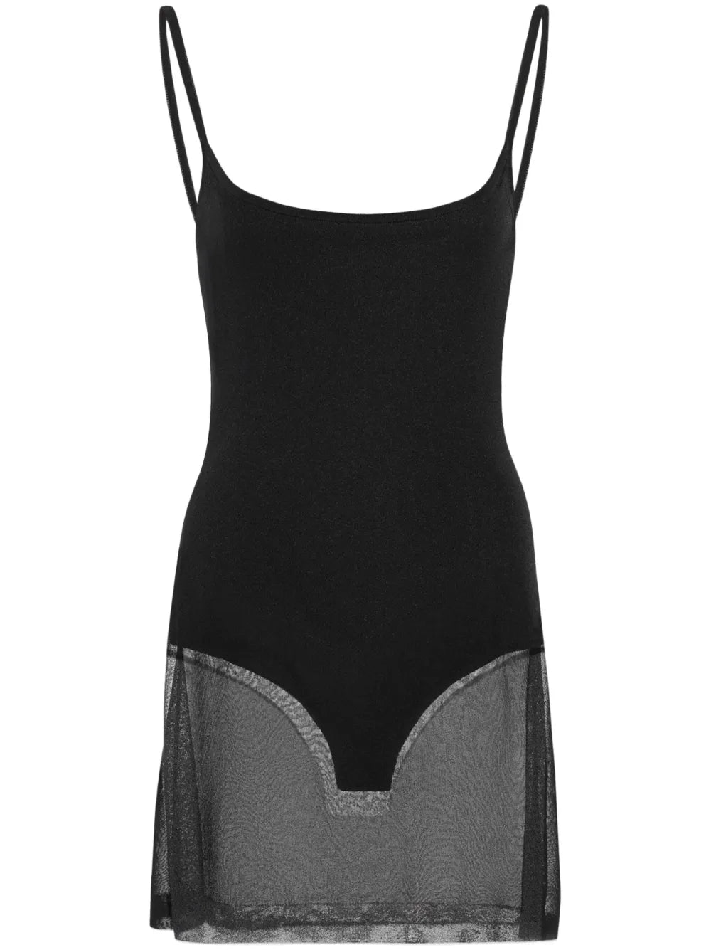 Jacquemus La Robe Maille Roupao Sheer Minidress