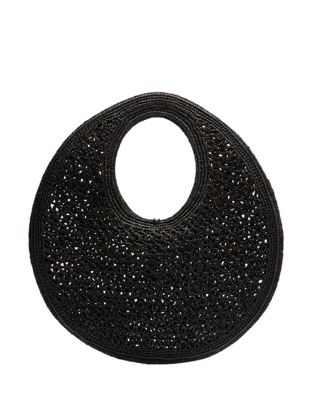 Jacquemus Le Rond Spiaggia Raffia Shoulder Bag