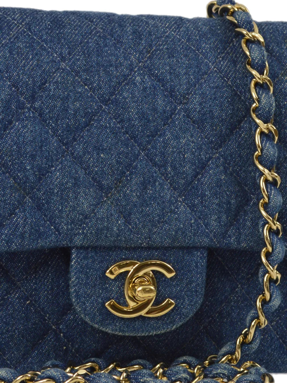 Chanel Pre Owned 1998 Medium Double Flap Shoulder Bag