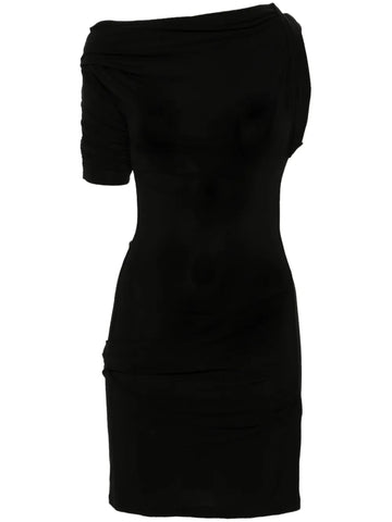 Jacquemus La Mini Robe Drapeado Dress