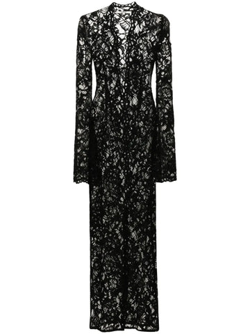 Manuri Sally Lace Midi Dress