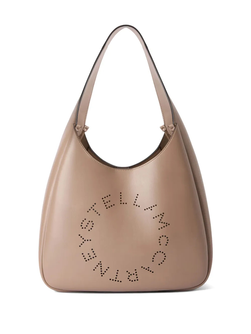 Stella Mccartney Logo Slouchy Shoulder Bag