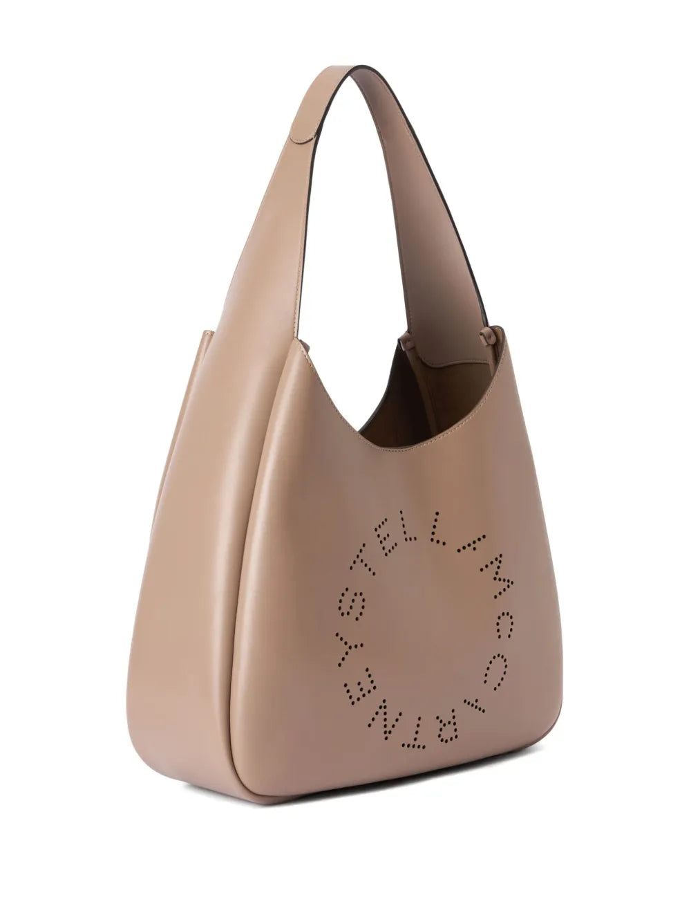 Stella Mccartney Logo Slouchy Shoulder Bag