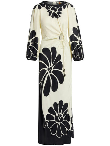 Farm Rio Palermo Cut Out Maxi Dress