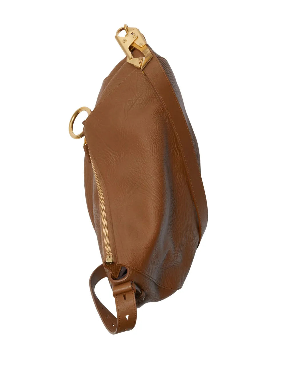 Burberry Medium Knight Leather Shoulder Bag