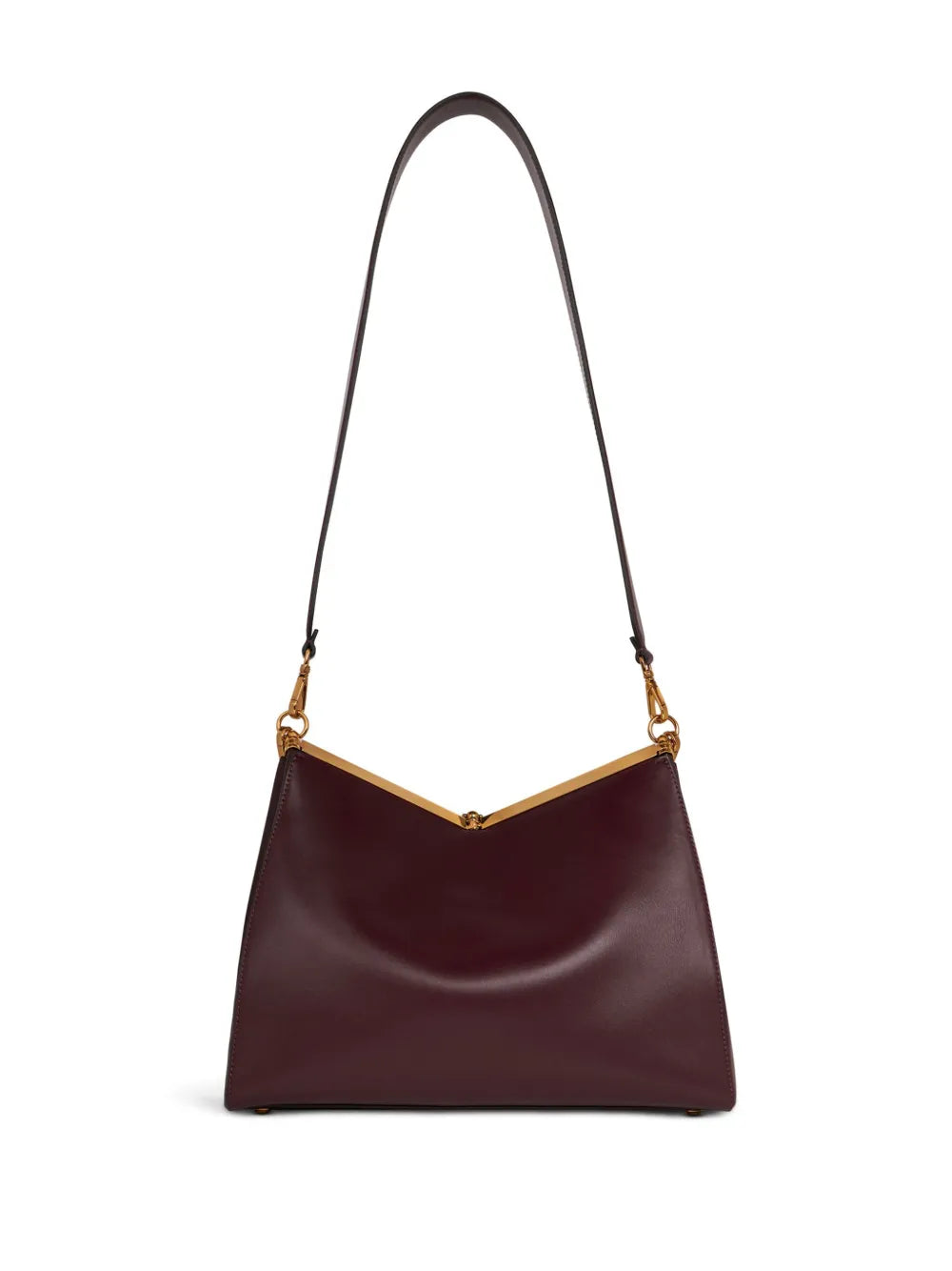 Etro Large Vela Leather Shoulder Bag