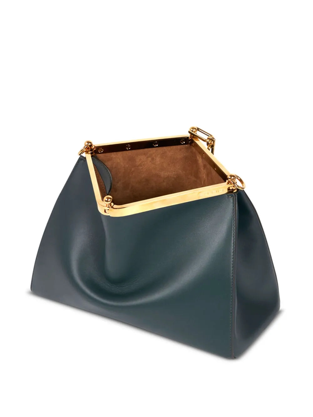 Etro Medium Vela Leather Shoulder Bag