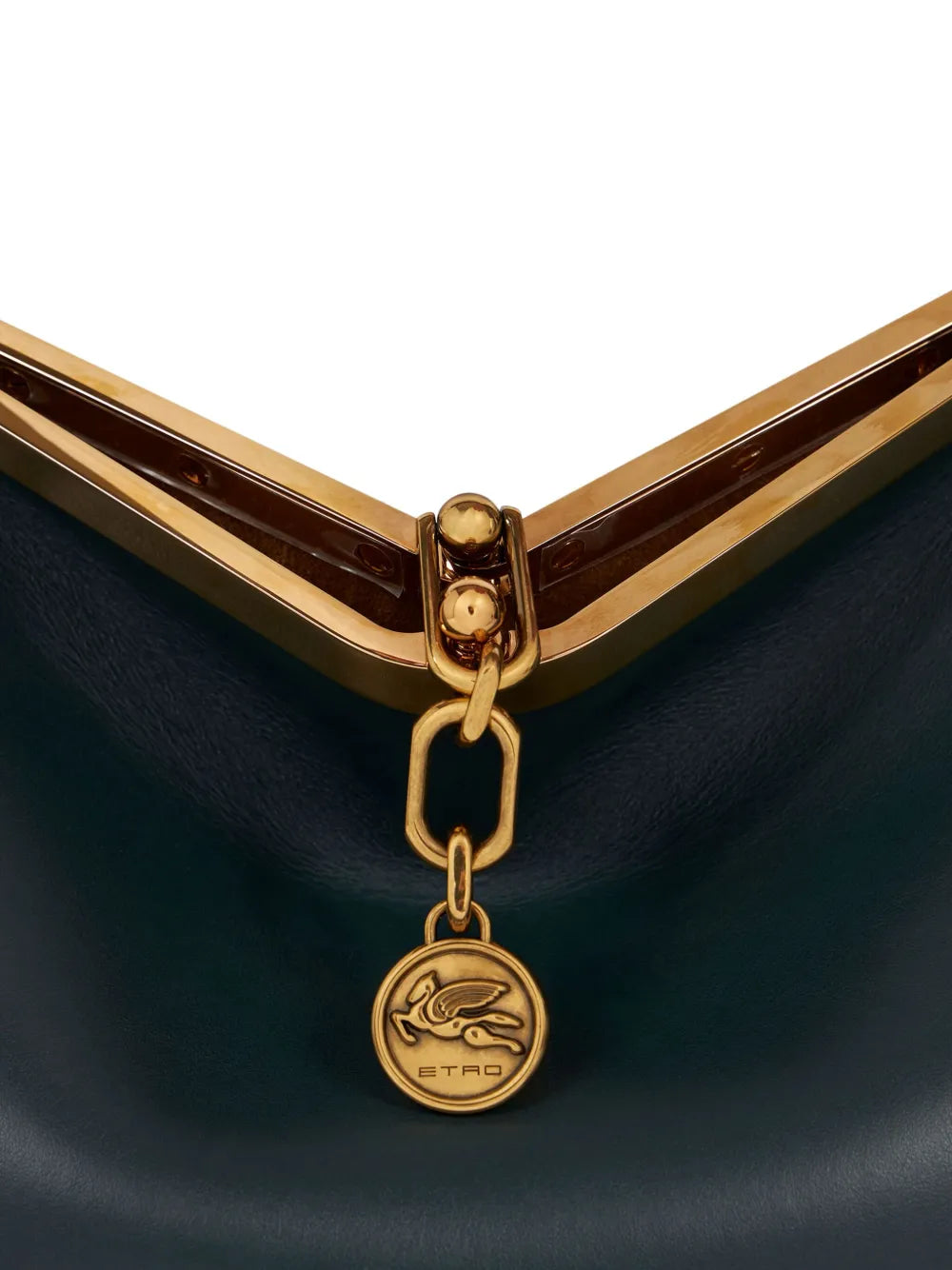 Etro Medium Vela Leather Shoulder Bag