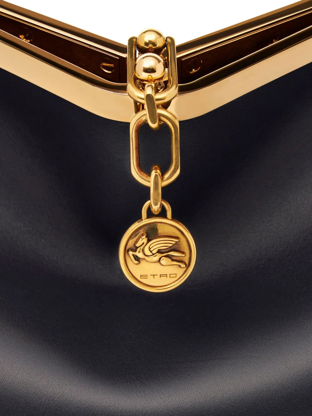 Etro Medium Vela Leather Shoulder Bag