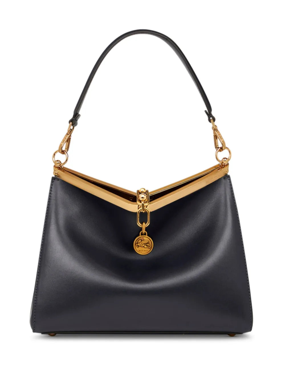 Etro Medium Vela Leather Shoulder Bag
