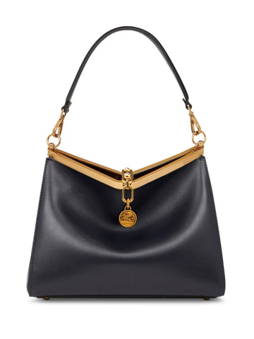 Etro Medium Vela Leather Shoulder Bag