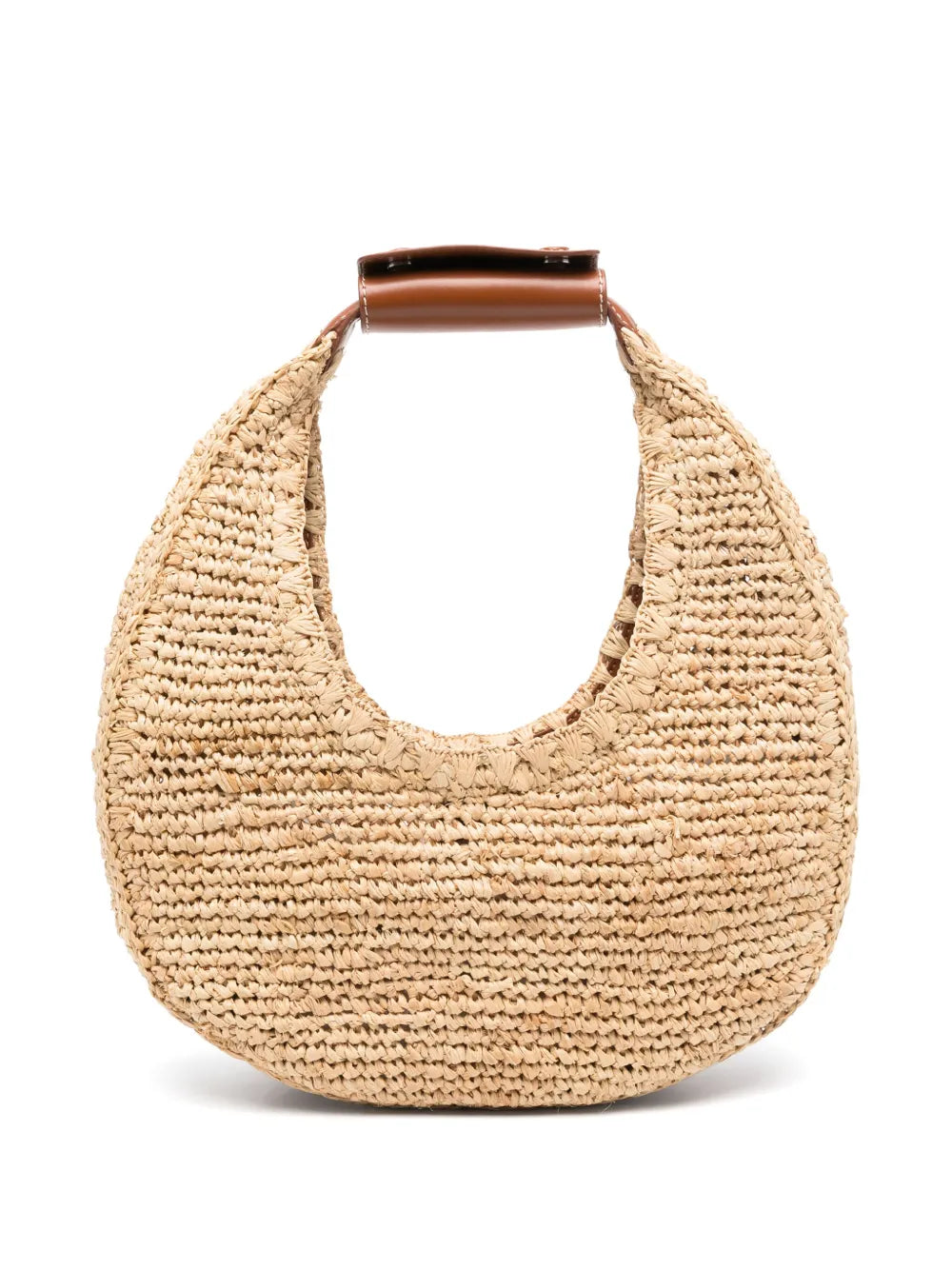 Staud Moon Raffia Tote Bag