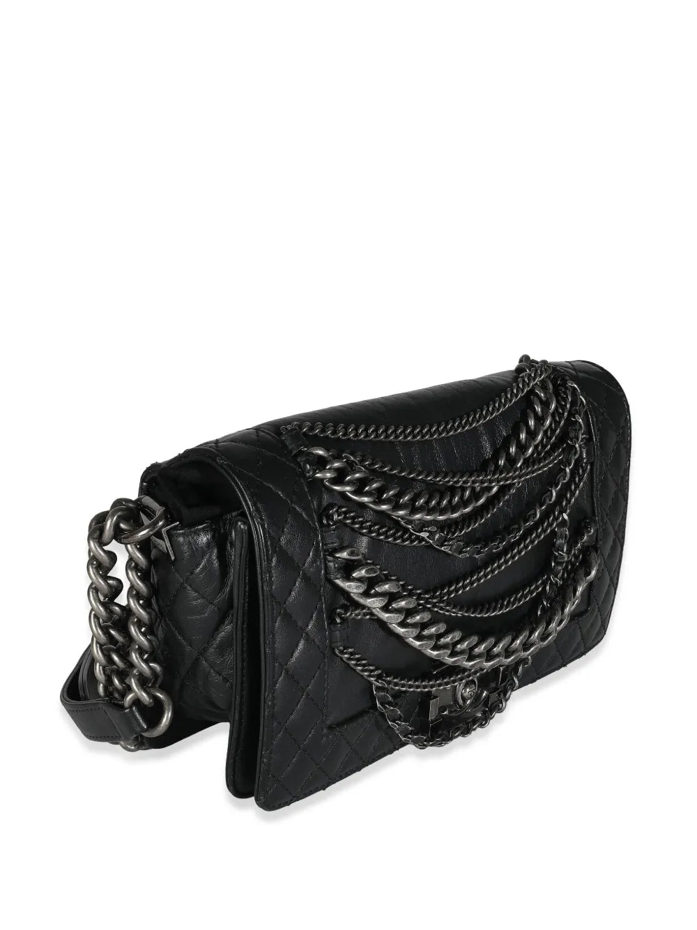 Chanel Pre Owned 2013 2014 Medium Enchained Boy Shoulder Bag