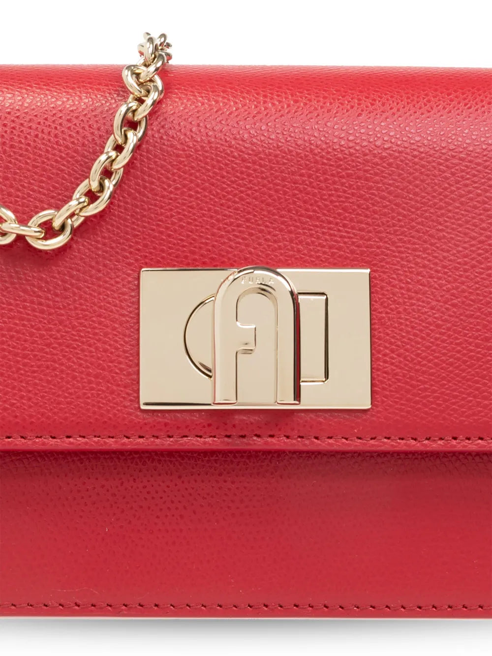 Furla Mini Ballerina Leather Crossbody Bag