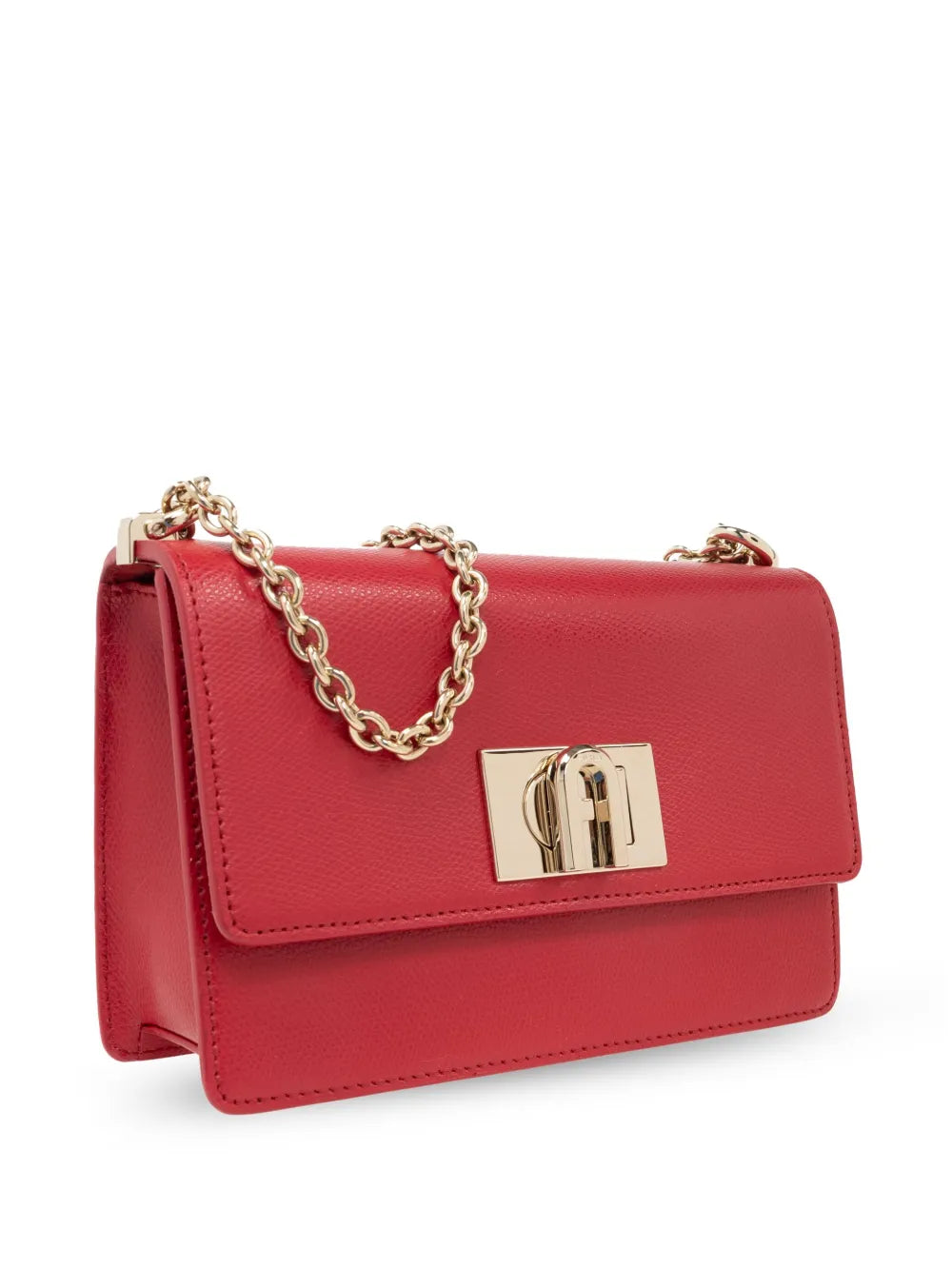 Furla Mini Ballerina Leather Crossbody Bag