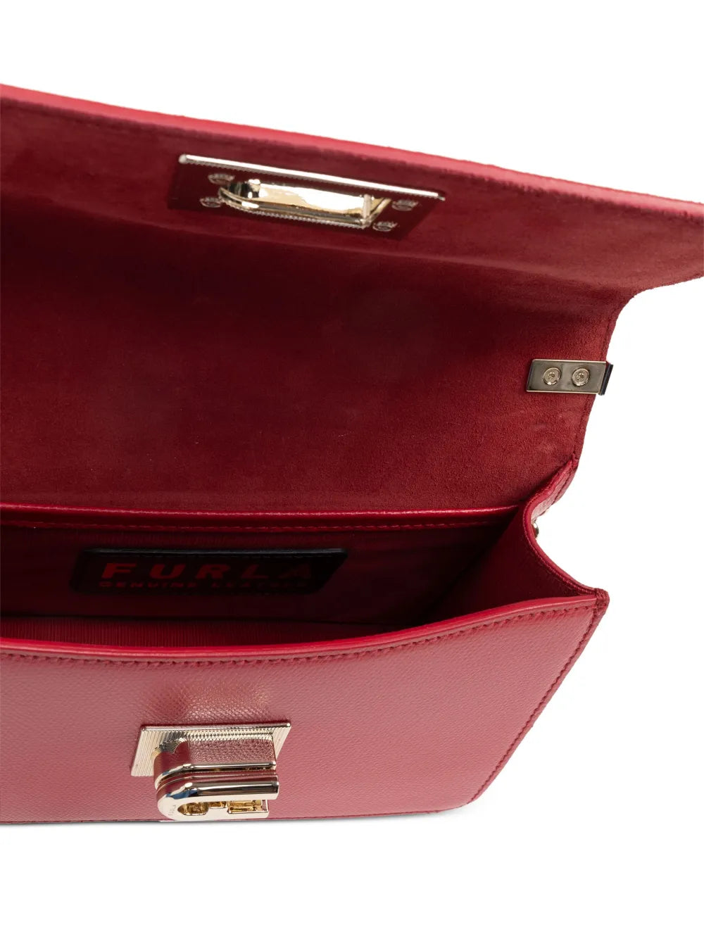 Furla Mini Ballerina Leather Crossbody Bag