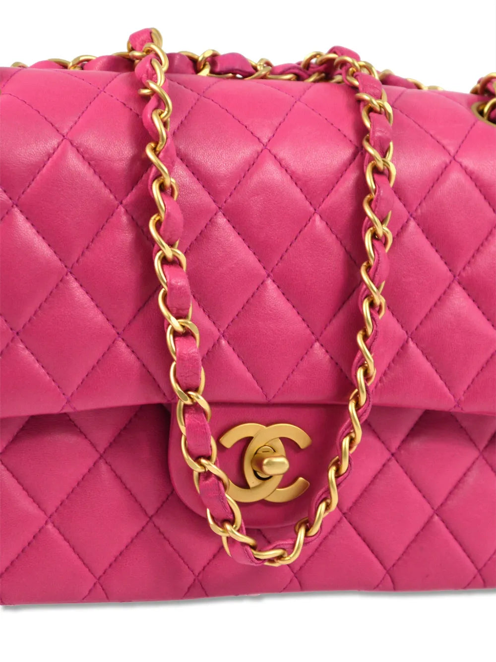 Chanel Pre Owned 2000 Medium Double Flap Shoulder Bag