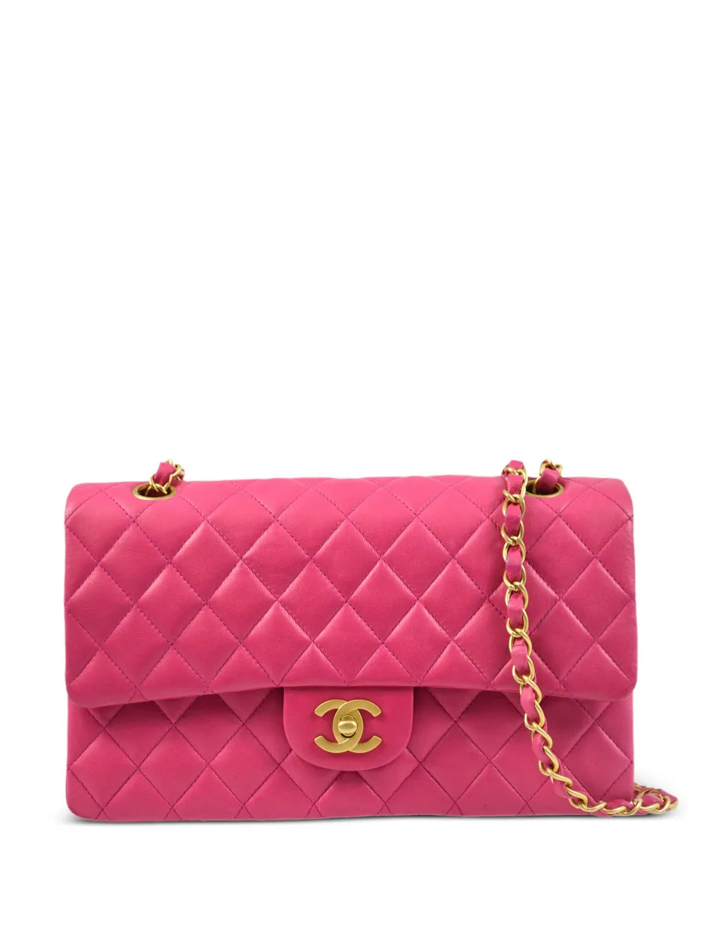 Chanel Pre Owned 2000 Medium Double Flap Shoulder Bag