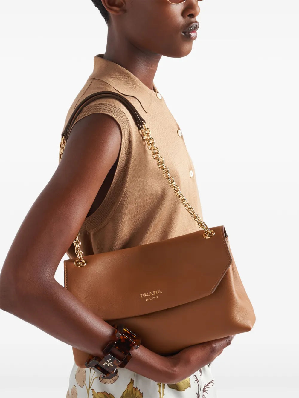 Prada Medium Doux Shoulder Bag