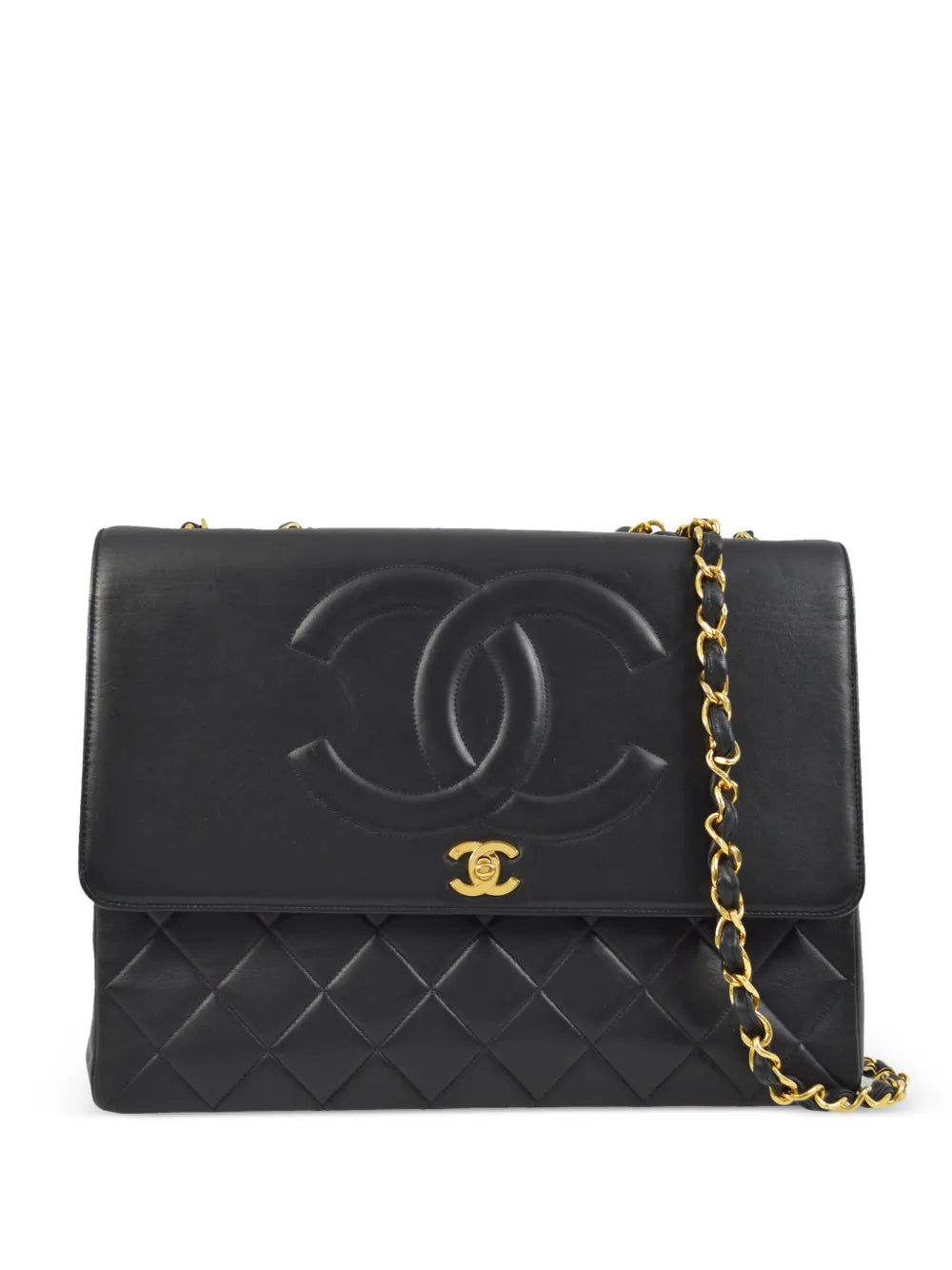Chanel Pre Owned 1990 2000S Straight Flap Shoulder Bag