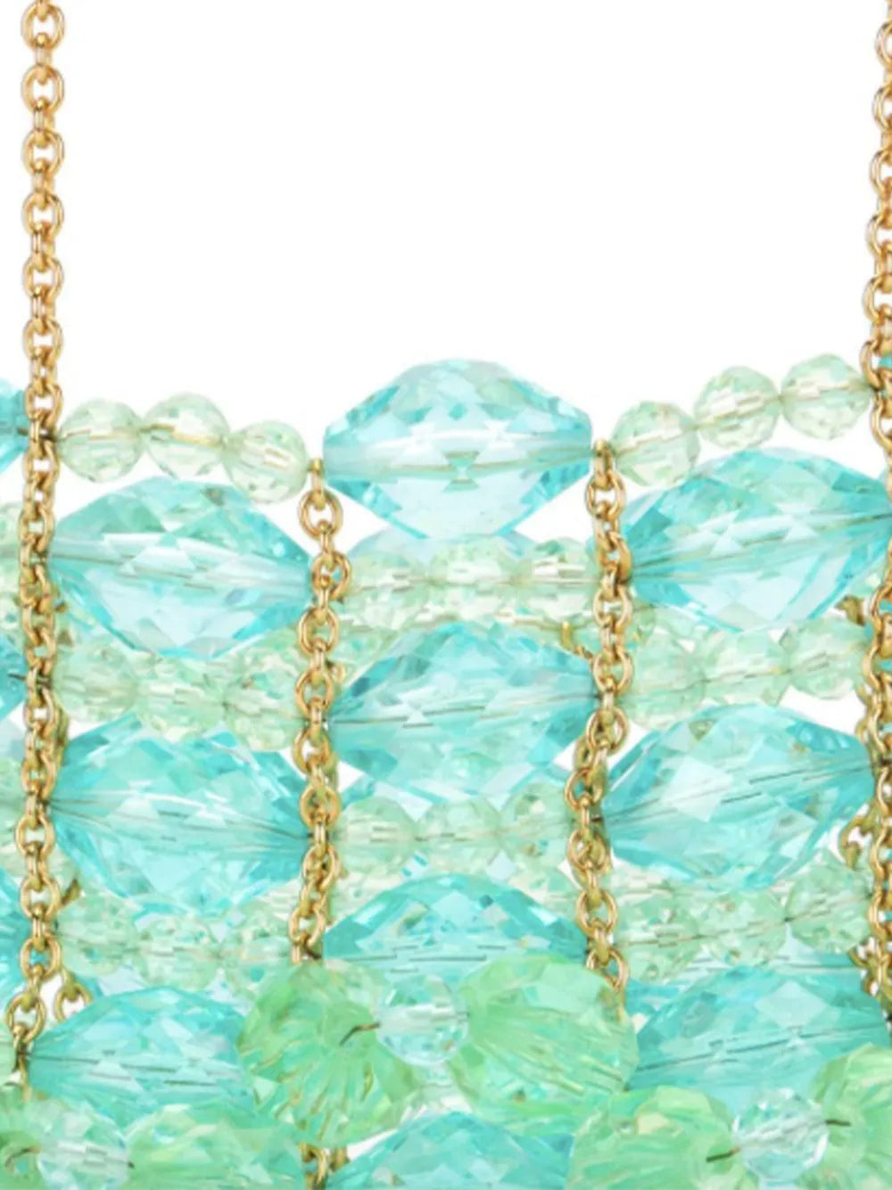 Chanel Pre Owned 1997 Minaudiere Lucite Beaded Clutch Bag
