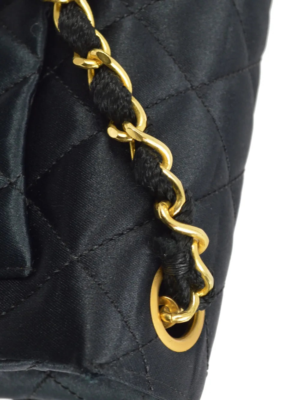 Chanel Pre Owned 1990 Mini Classic Flap Square Shoulder Bag