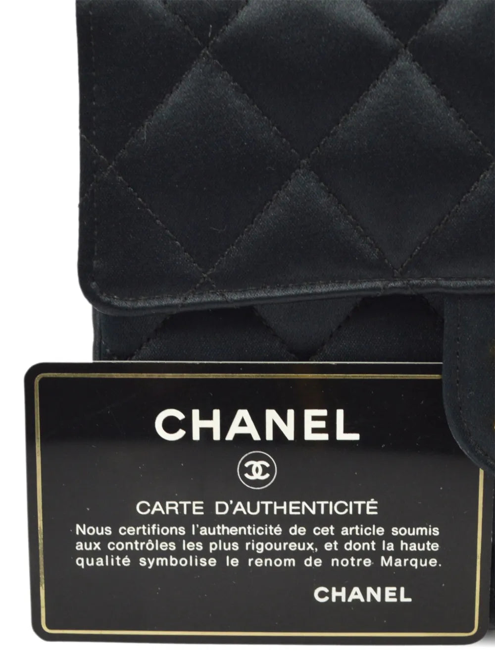 Chanel Pre Owned 1990 Mini Classic Flap Square Shoulder Bag