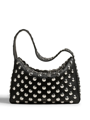 Khaite Elena Studded Shoulder Bag