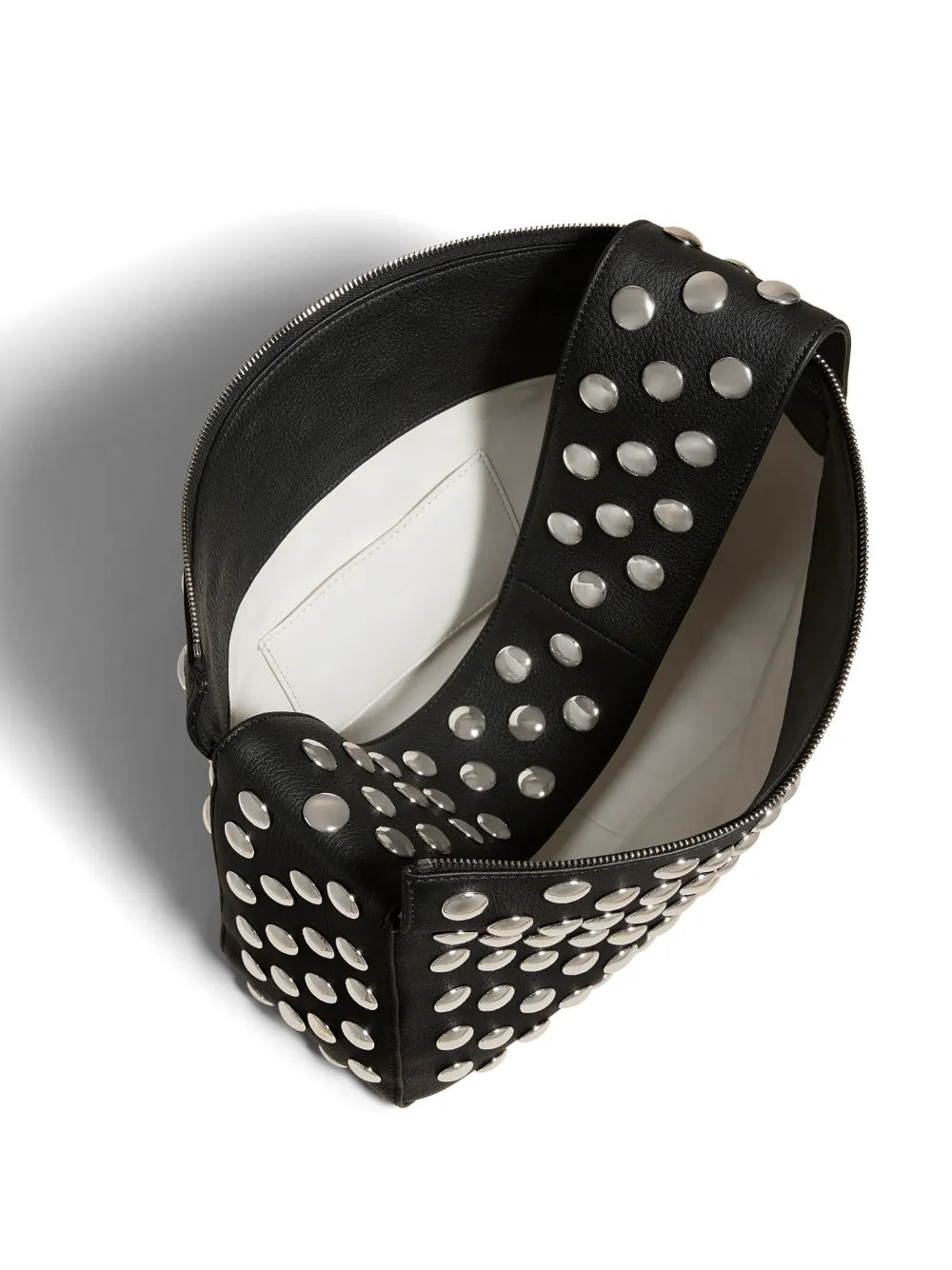 Khaite Elena Studded Shoulder Bag
