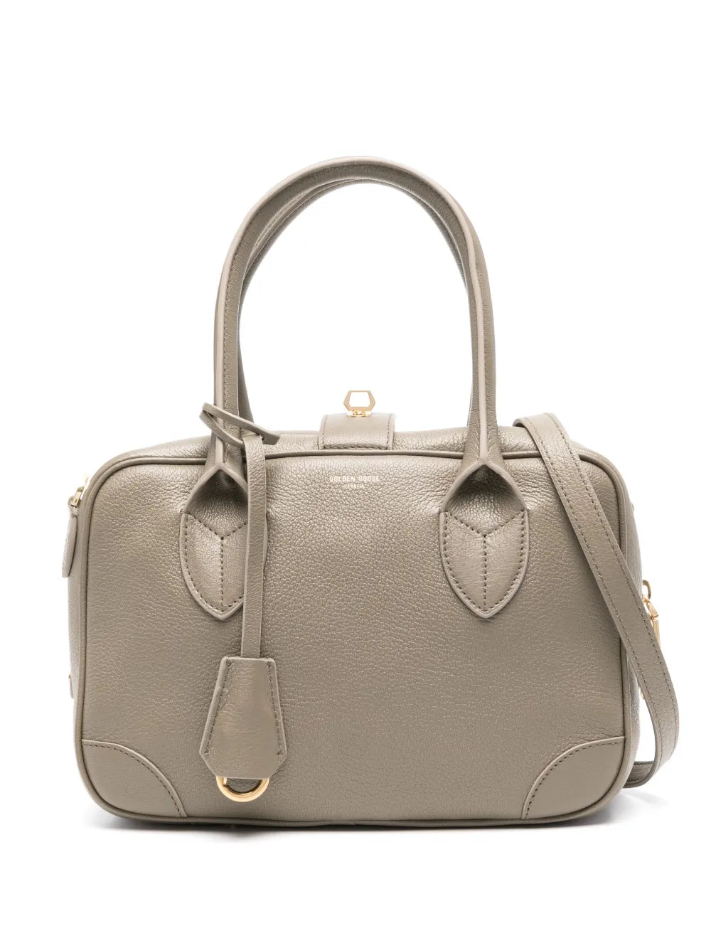 Golden Goose Zipped Leather Tote Bag