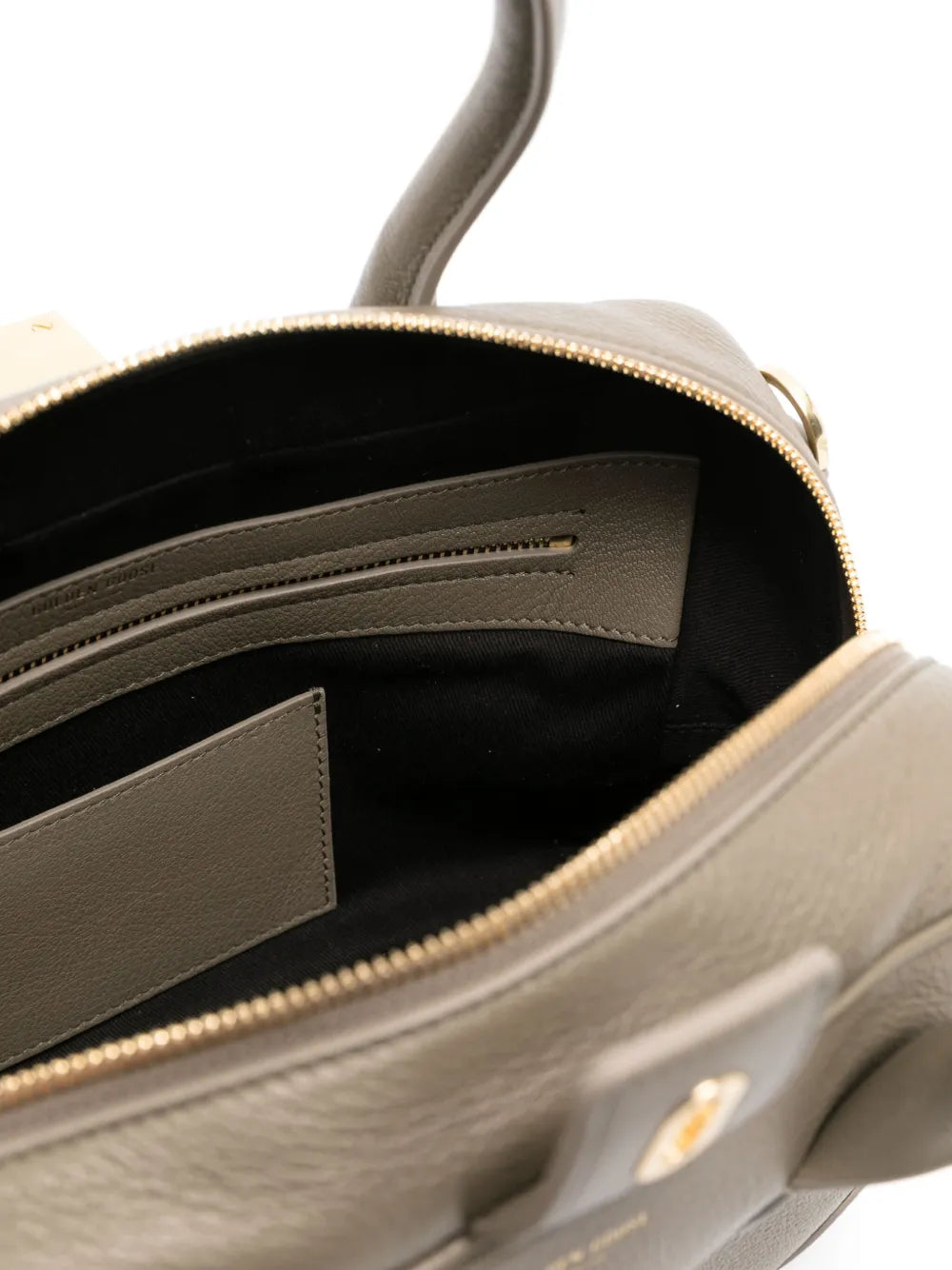 Golden Goose Zipped Leather Tote Bag