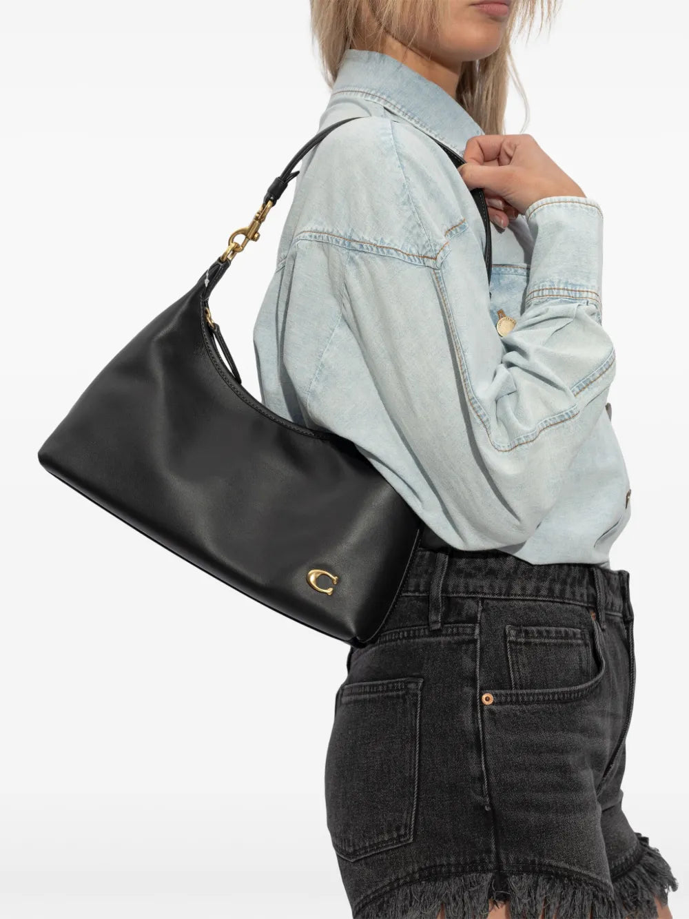 Coach Juliet Applique Logo Shoulder Bag