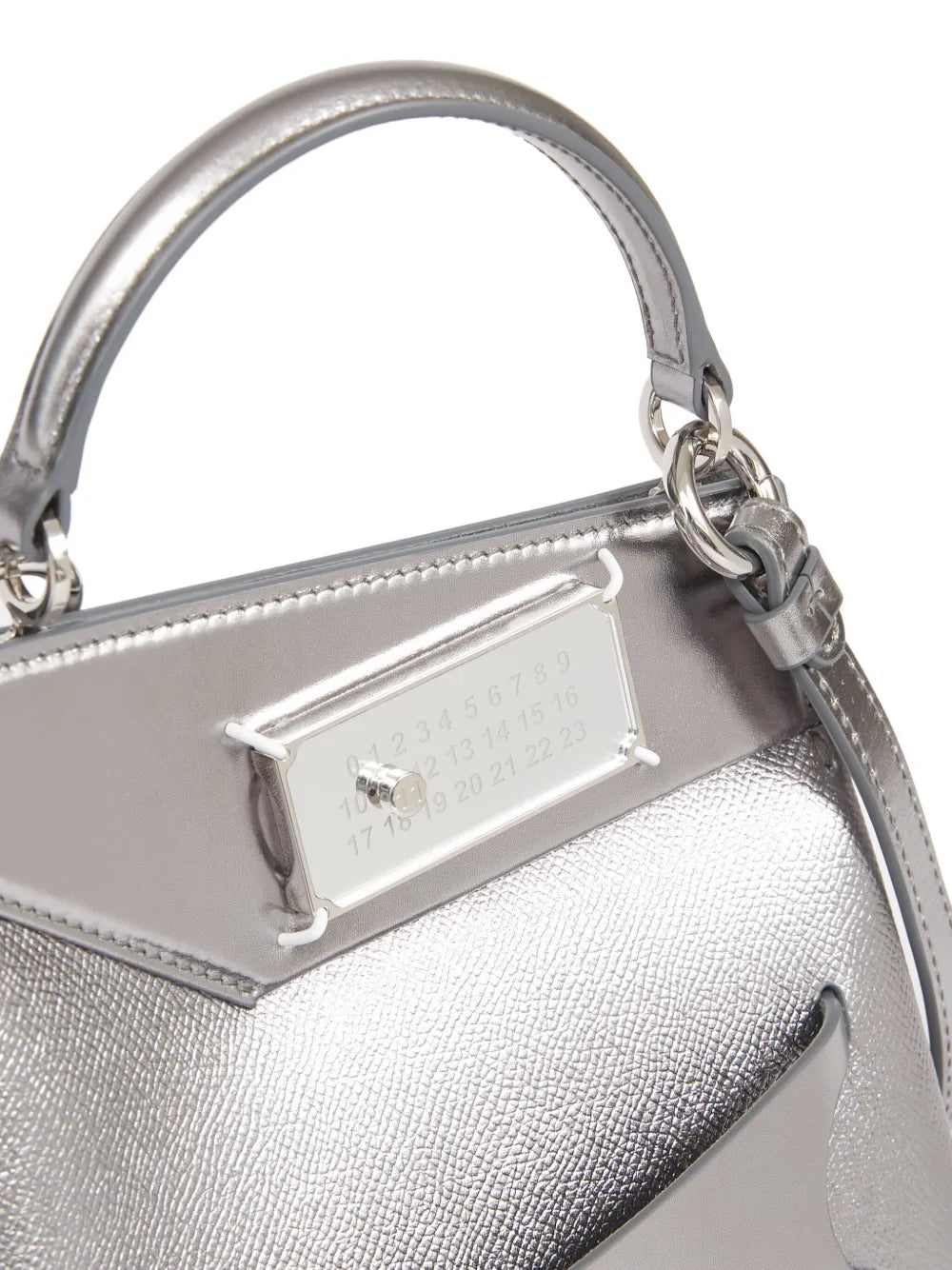 Maison Margiela Snatched Leather Tote Bag