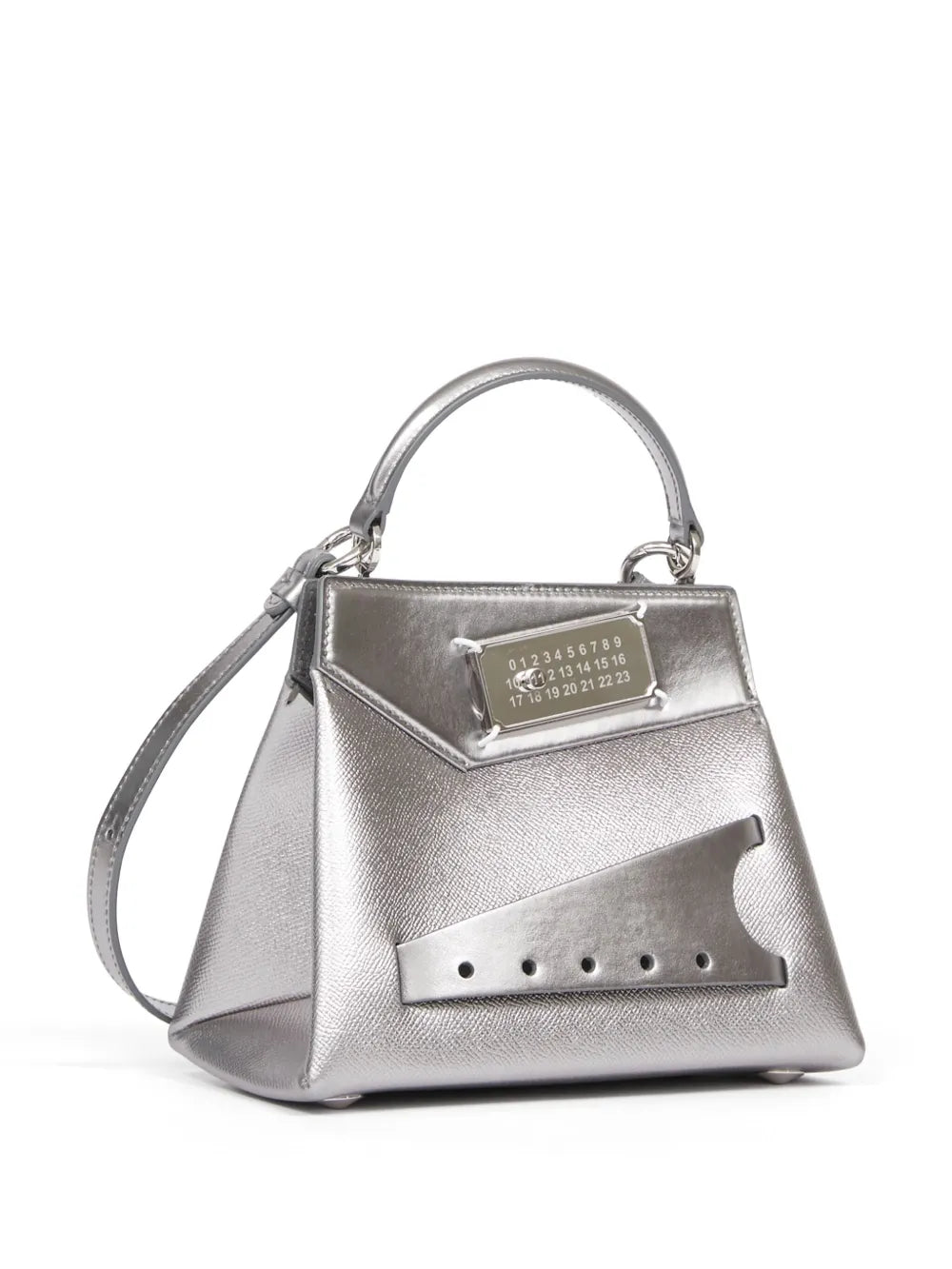 Maison Margiela Snatched Leather Tote Bag
