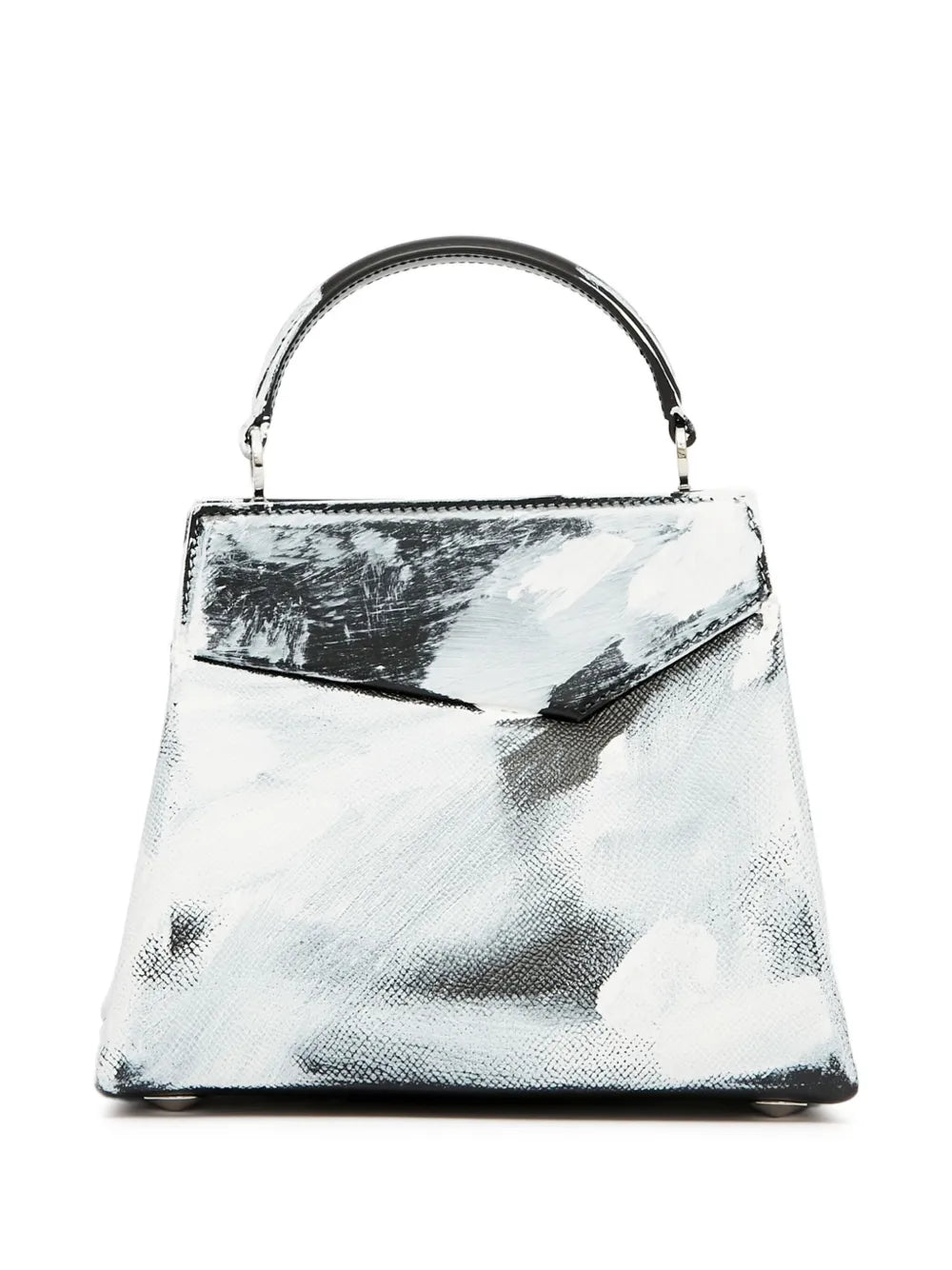 Maison Margiela Snatched Leather Tote Bag
