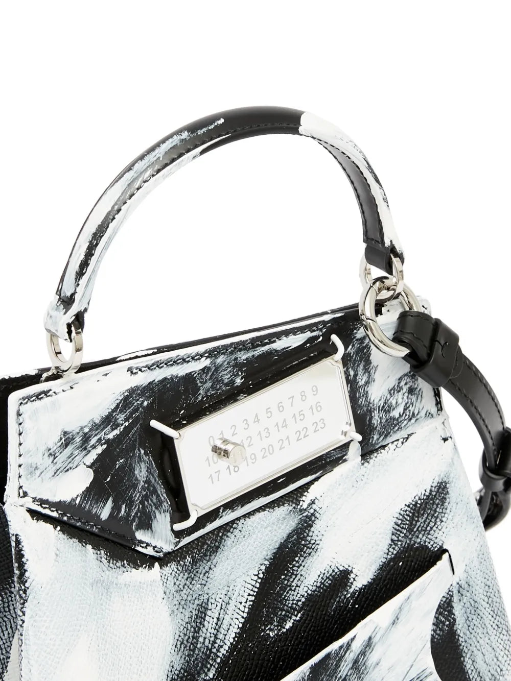 Maison Margiela Snatched Leather Tote Bag