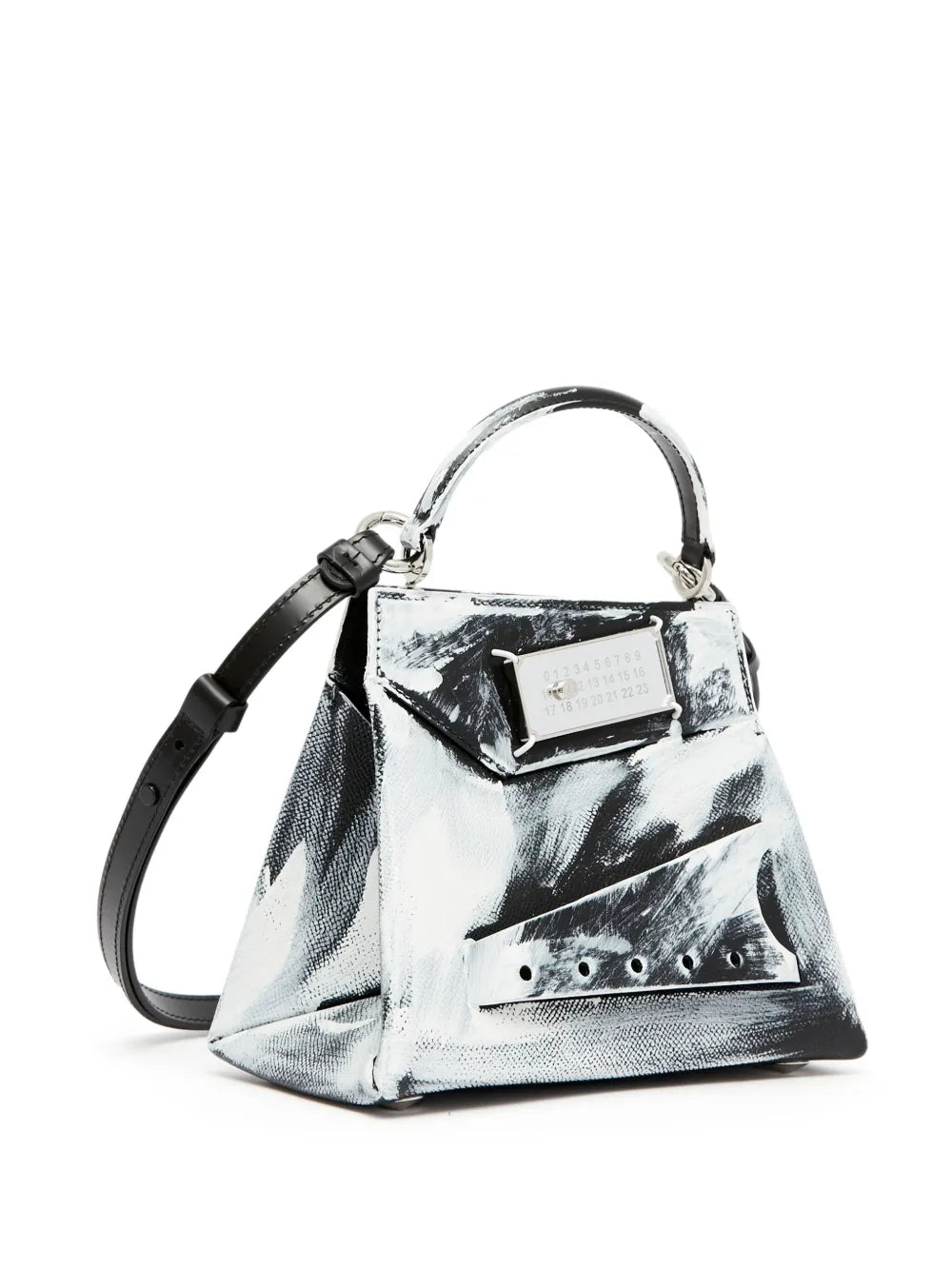 Maison Margiela Snatched Leather Tote Bag