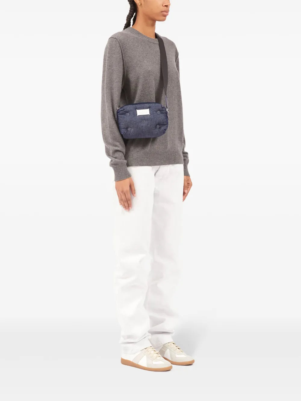 Maison Margiela Glam Slam Denim Camera Bag