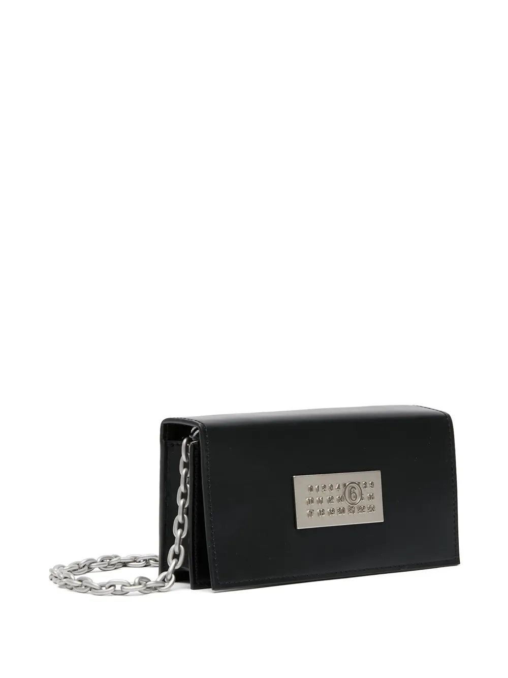 Mm6 Maison Margiela Numbers Motif Leather Shoulder Bag