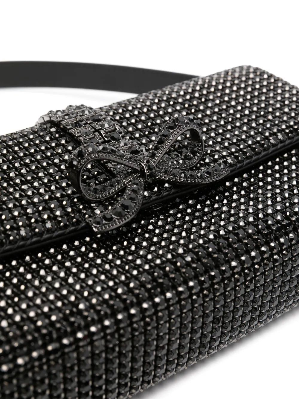 Self Portrait Gem Embellished Shoulder Bag