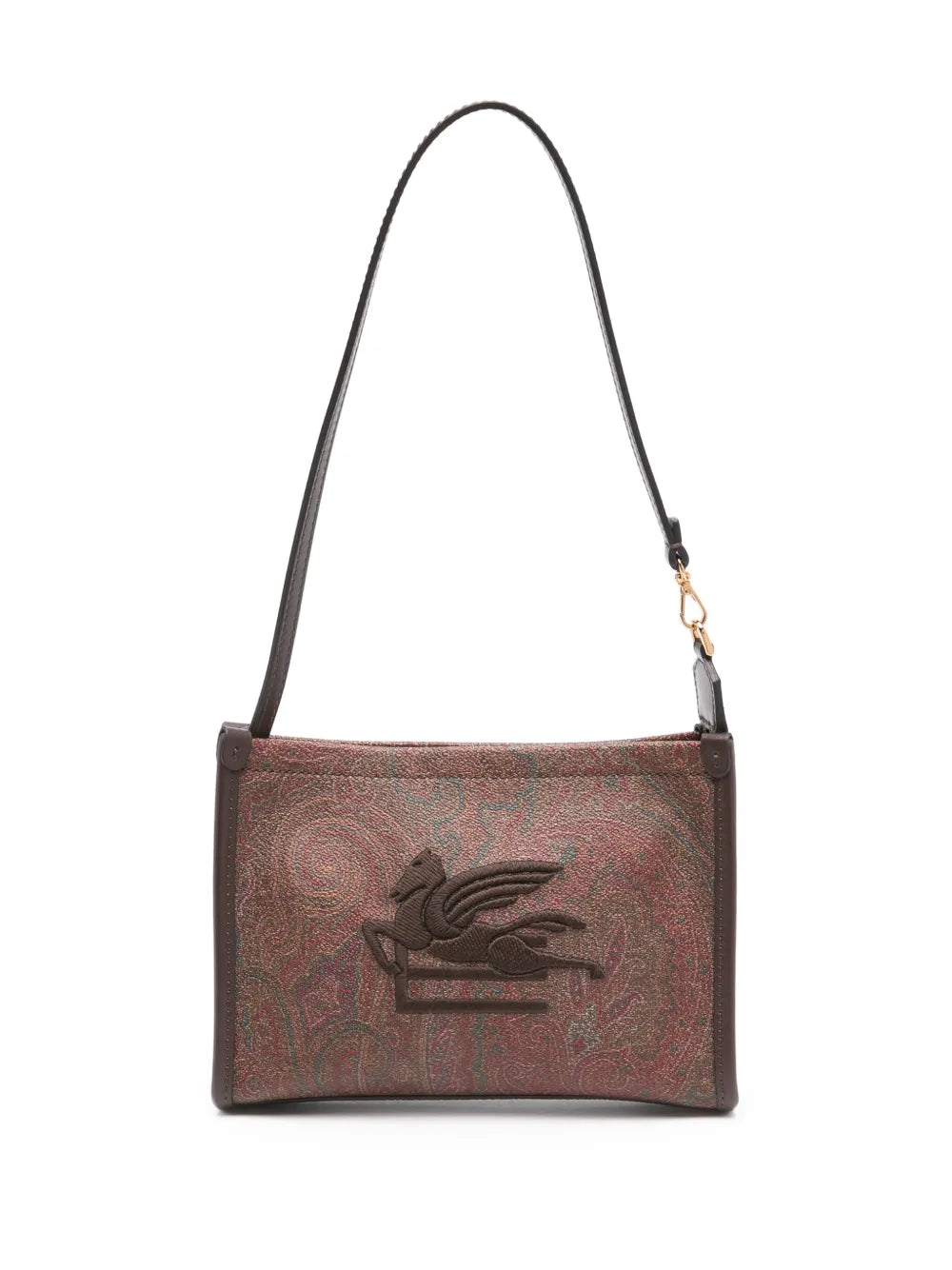 Etro Pegaso Embroidered Paisley Print Tote Bag