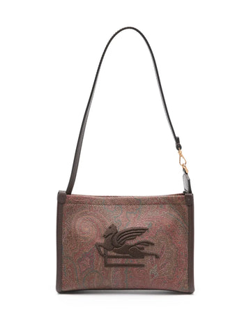 Etro Pegaso Embroidered Paisley Print Tote Bag
